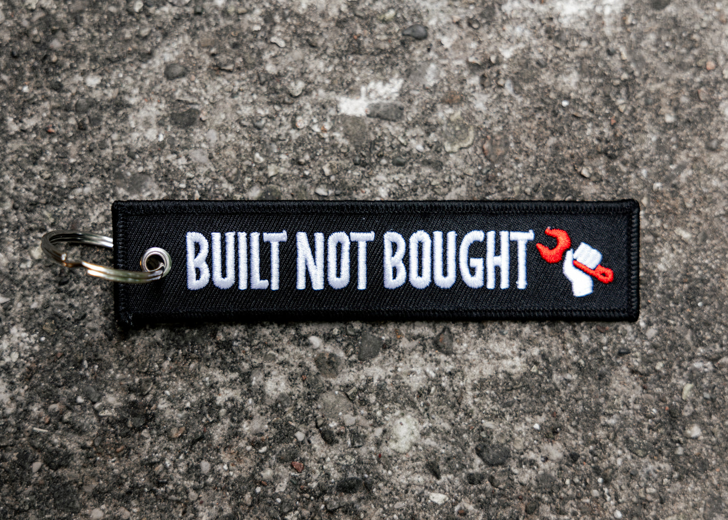 Built Not Bought Jet Tag