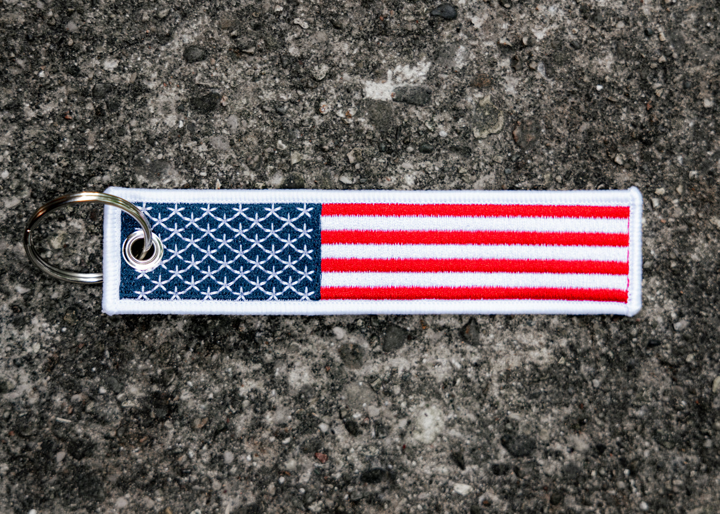 American Flag Jet Tag