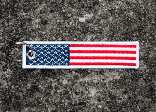 American Flag Jet Tag