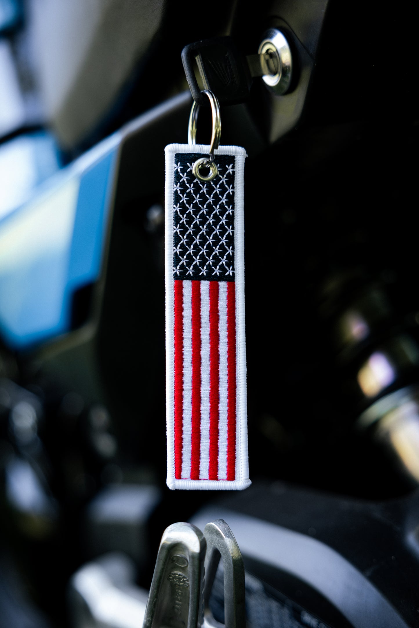 American Flag Jet Tag