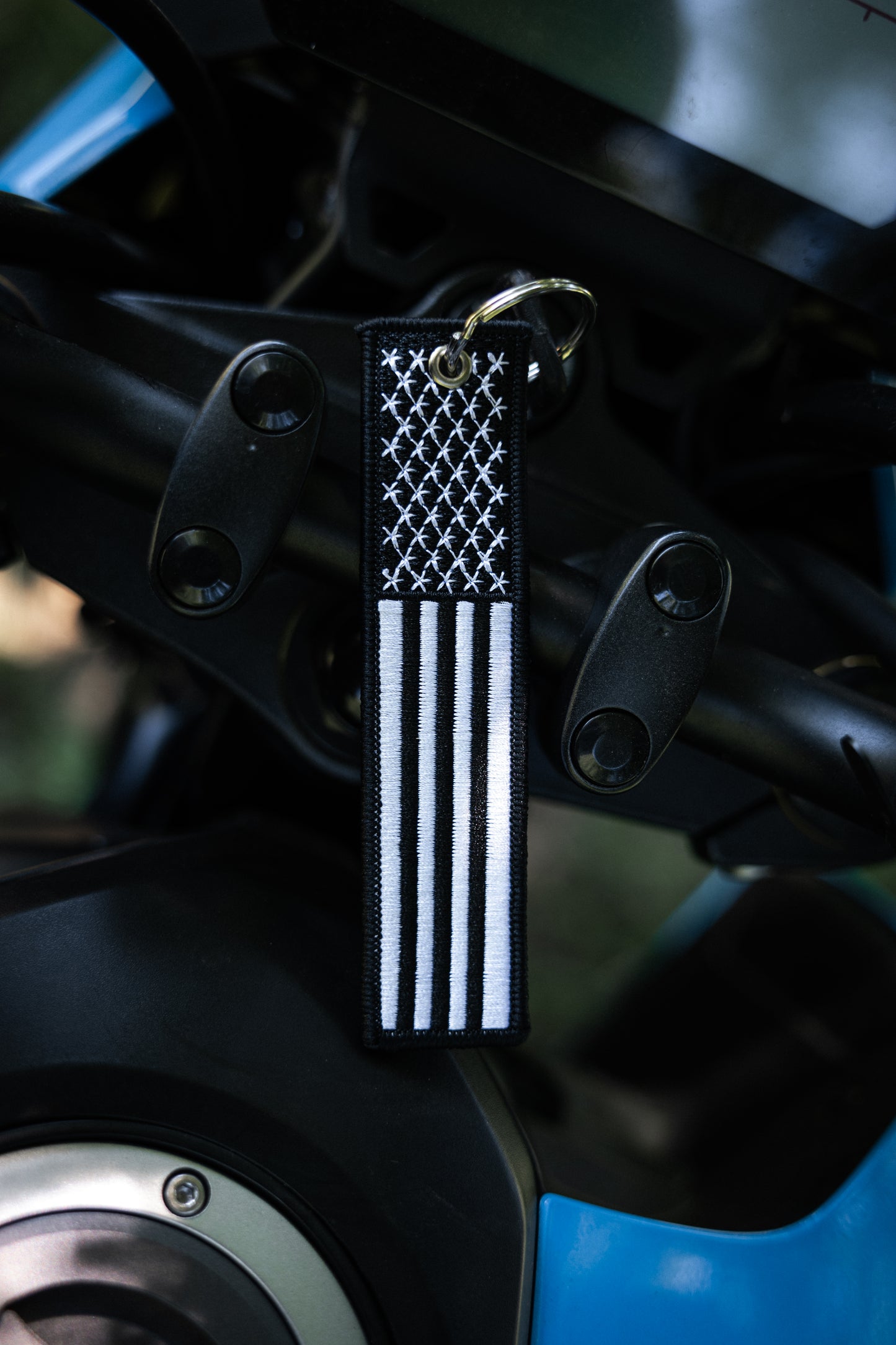 American Flag Jet Tag