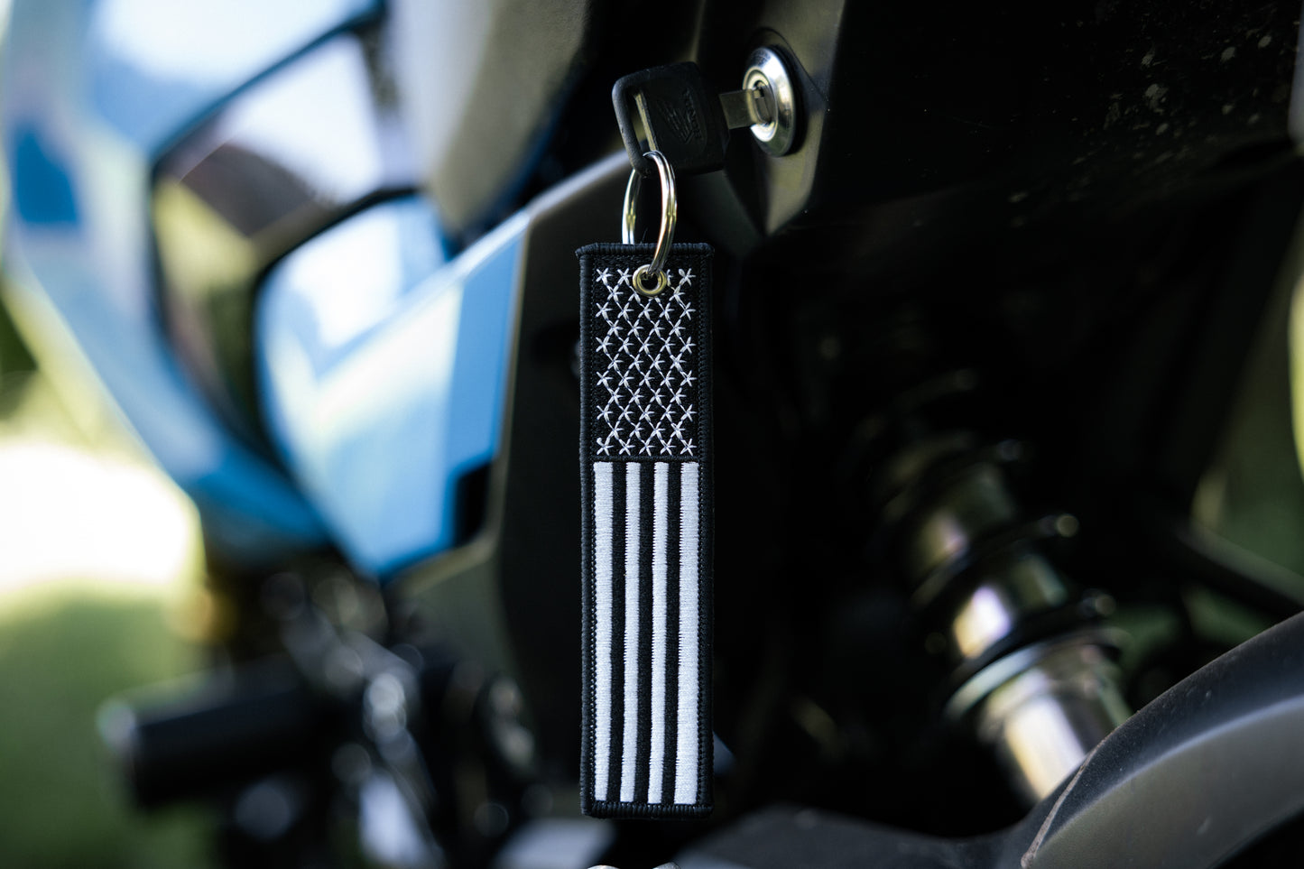 American Flag Jet Tag