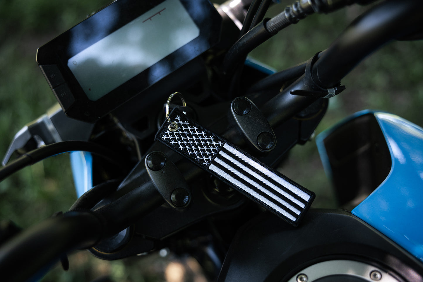 American Flag Jet Tag