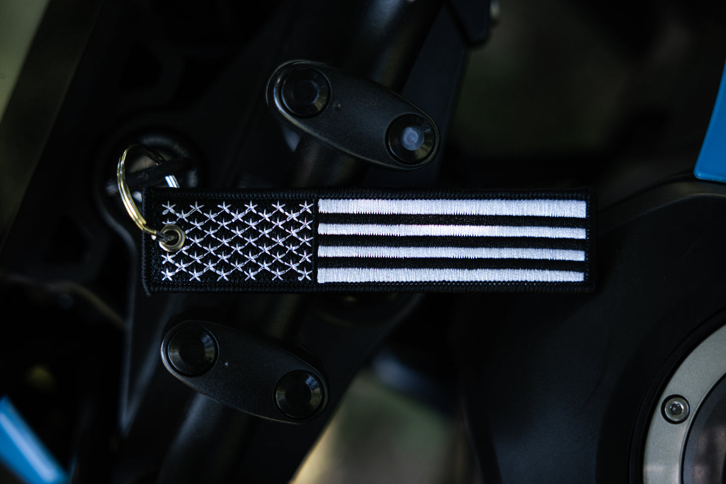 American Flag Jet Tag