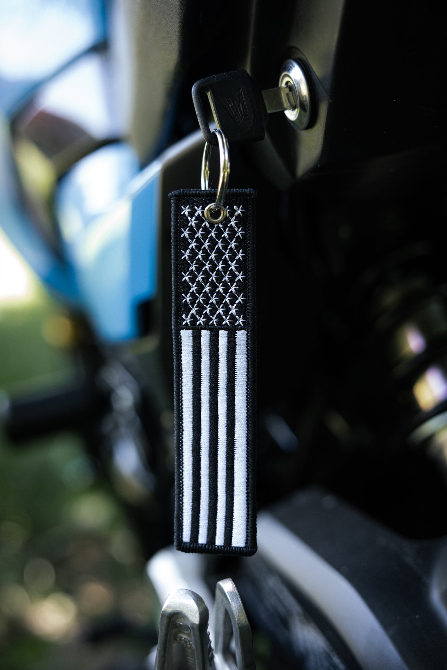 American Flag Jet Tag