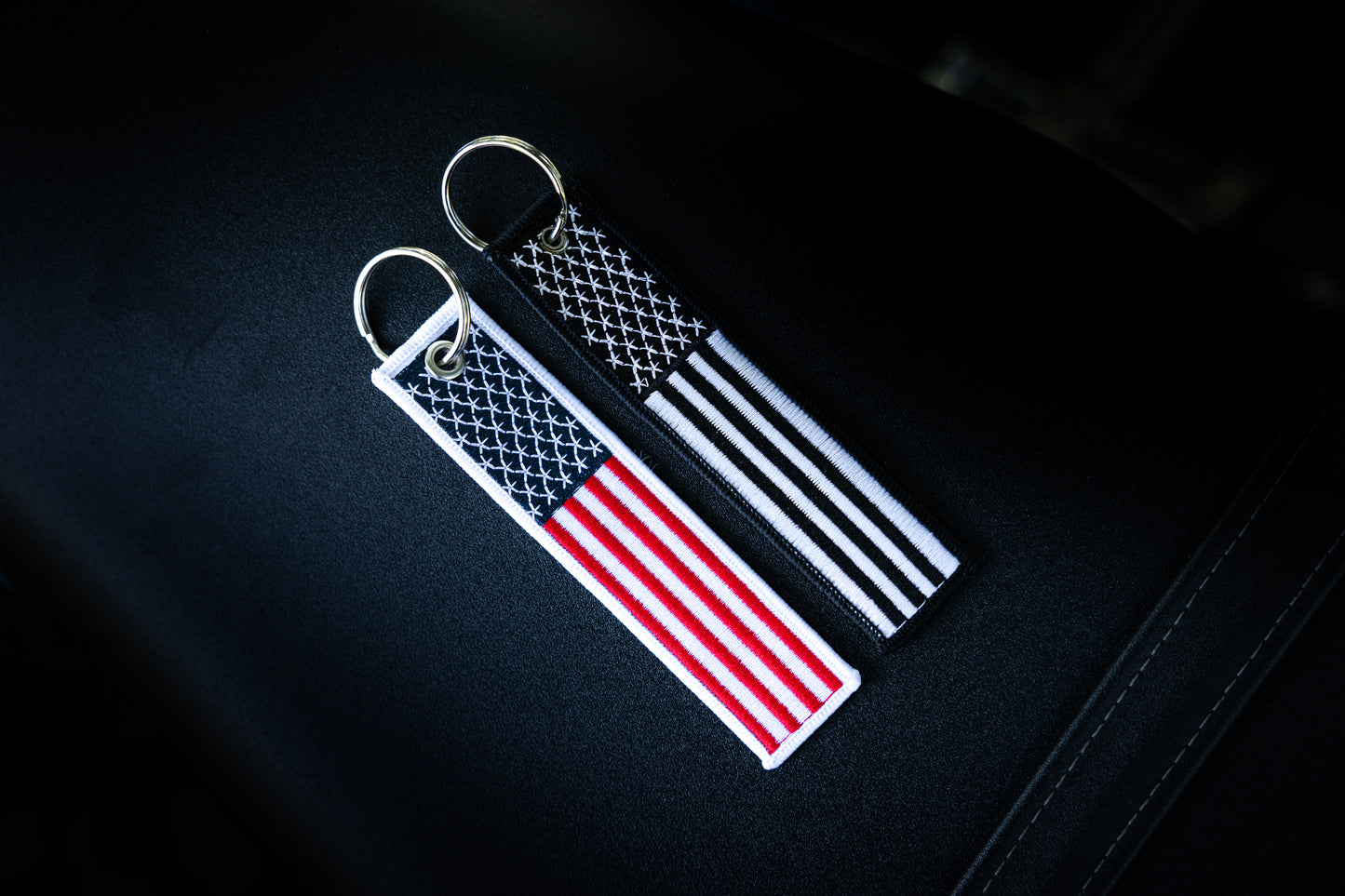 American Flag Jet Tag