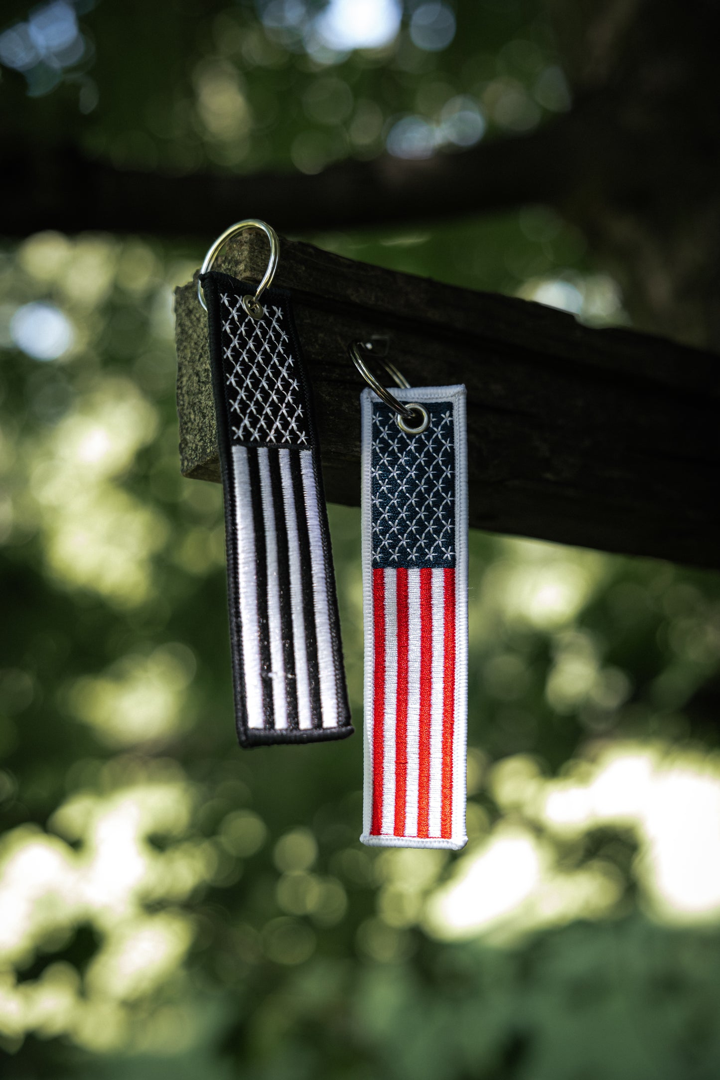 American Flag Jet Tag