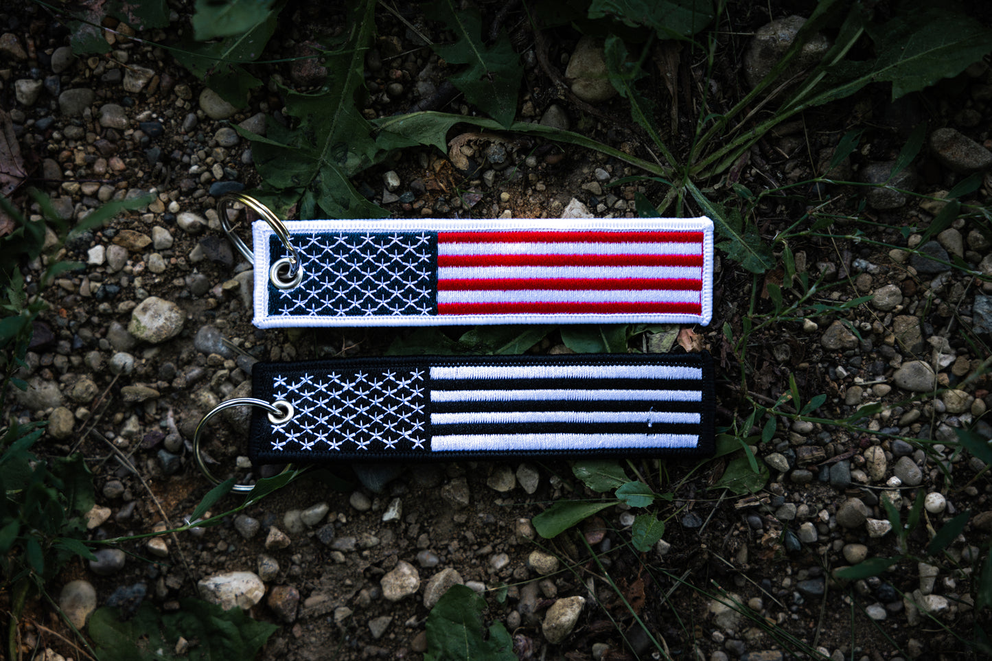 American Flag Jet Tag