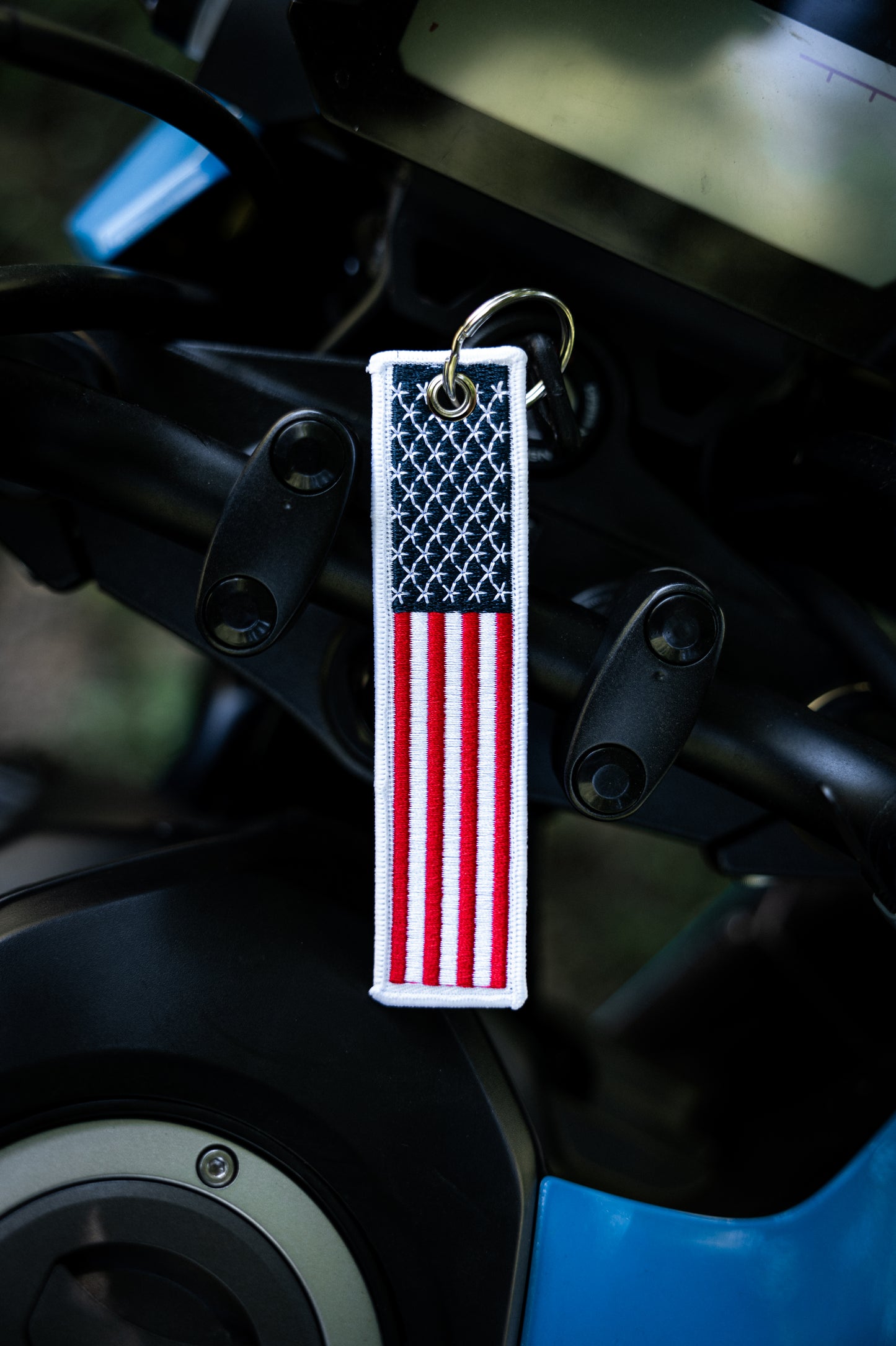 American Flag Jet Tag
