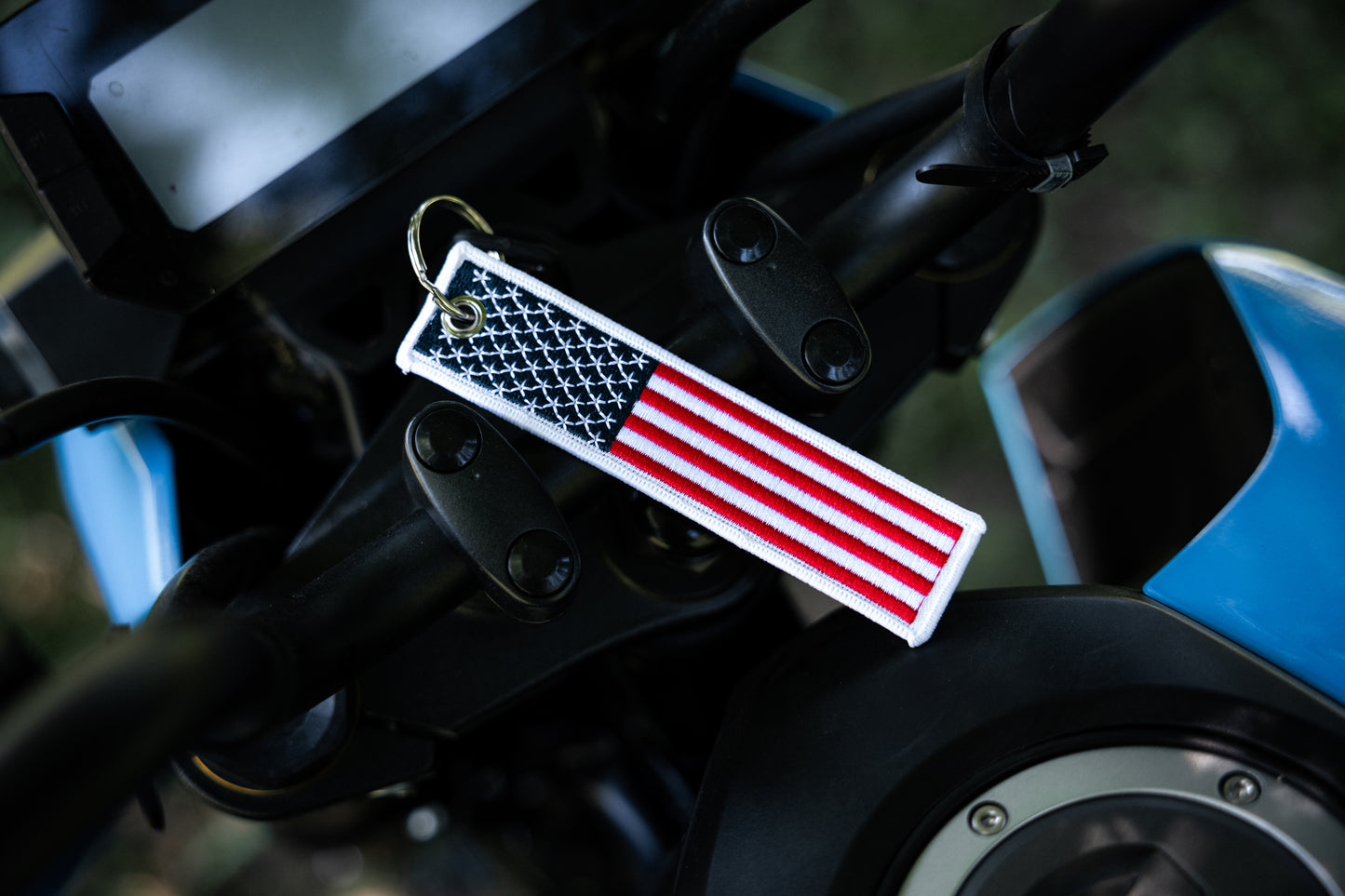 American Flag Jet Tag